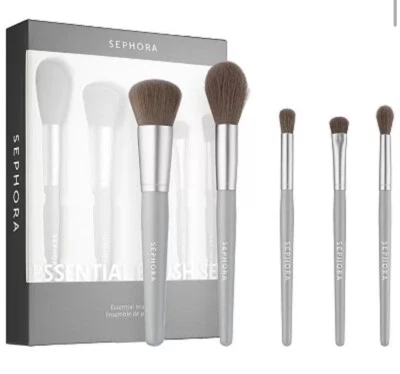CONJUNTO DE 5 PINCÉIS FACIAIS ESSENCIAIS SEPHORA COLLECTION caixa lacrada - Imagem 1 de 4