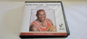 On the Court with Michael Jordan by Matt Christopher 3 CDs Recorded Books - Bild 1 von 2