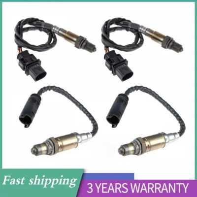 4PCS Oxygen Sensor Upstream+Downstream For BMW M5 M6 5.0L V10 2006 2007-2010 - Image 1 of 4