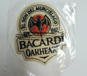 Bacardi Oakheart El Ron Del Murcielaco Est. 1862 Stick/Iron on Patch Rare bats - Picture 1 of 12