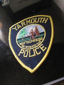 19??    Yarmouth    Mass     Police    patch