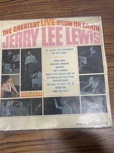 Jerry Lee Lewis LP The Greatest Live Show On Earth IMPORT Holland NETHERLANDS - Picture 1 of 2
