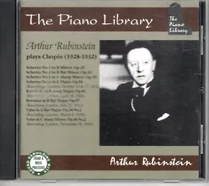 ARTHUR RUBINSTEIN SPIELT CHOPIN - DIE KLAVIERBIBLIOTHEK - 1995 - Bild 1 von 2