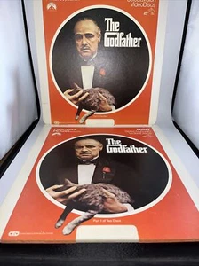 *Paramount CED VideoDisc THE GODFATHER Part 1 and 2 Dual Discs - Picture 1 of 9
