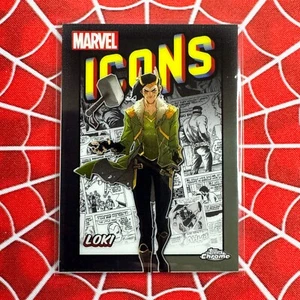 2024 Topps Chrome Marvel - Loki - Icons - #MI-9 - Foto 1 di 2