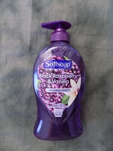 Softsoap Black Raspberry & Vanilla Hand Soap Large Size 11.25 oz - Picture 1 of 2