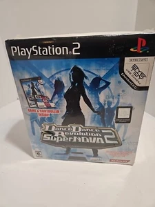 DDR Supernova 2 Bundle (Sony PlayStation 2) - Gioco completo e dance pad nuovo - Foto 1 di 4
