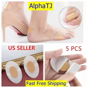 5) Stück Blasenbezug Schaumstoffkissen für High Heel, Ballen, Zehenschutz Patches - Bild 1 von 6