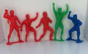 RARE 1967 Marvel Marx Set of 5 Figures - Picture 1 of 16