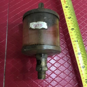 Oliatore lubrificatore ottone vintage - Foto 1 di 5