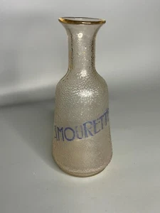 French vintage Amourette carafe Absinthe Pastis collectible glass empty pitcher - Picture 1 of 5