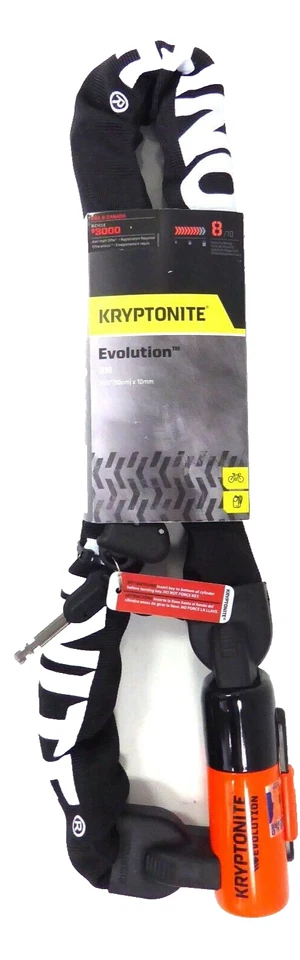 Kryptonite 1090 Evolution Series 4 Chain Lock: 3' (90cm)  - Image 1 of 1