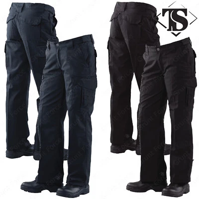 Pantalones EMS Tru-Spec serie 24-7 para mujer - pantalones de uniforme de paramédico negros o azul marino Foto 1 de 3