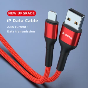 Cable de carga rápida USB cable cargador para Apple iPhone 14 13 12 11 Pro Max ipad - Imagen 1 de 22