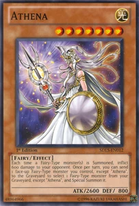 Athena SDLS X 1 1st Yugioh Mint Cards - Picture 1 of 1