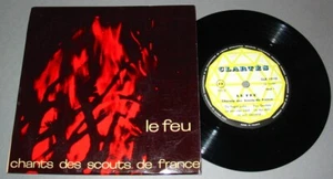 CHANTS DES SCOUTS DE FRANCE  45 tours  Le FEU - Picture 1 of 2