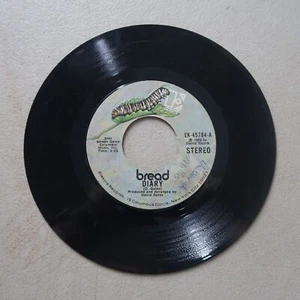 BREAD DOWN ON MY KNEES/DIARY ELEKTRA RECORDS VINYL 45 VG 20-5 - Picture 1 of 1