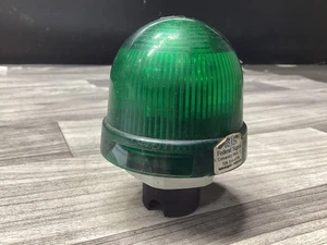 Federal Signal LP2 StreamLine 24 VDC VERDE luce pila #134N77 - Foto 1 di 2