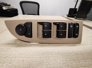 2006-2011 Buick Lucerne Front Left Driver Master Power Window Switch Tan - Bild 1 von 5