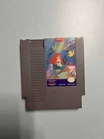 The Little Mermaid NES Nintendo not tested 