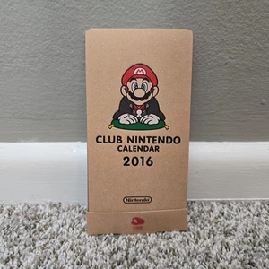 RARE Limited Edition Club Nintendo USA Reward Desktop Calendar 2016 - Picture 1 of 3