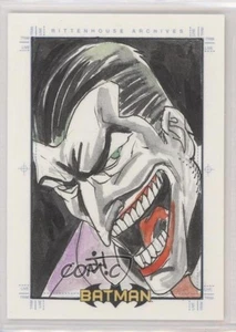 2008 Rittenhouse Batman: Archives SketchaFEX 1/1 James Cordeiro Auto Sketch p1l - Picture 1 of 3
