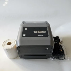 Zebra ZD620 Thermal Tranfer Label Printer 203dpi with PSU Labels 99 - Picture 1 of 8