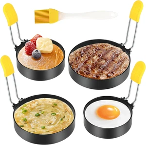 4 Stück Spiegeleiform, Pancake Form, Spiegeleierformen Für Die Pfanne, Omeletts  - Bild 1 von 7