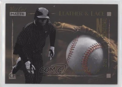 2022 MATTE National Convention VIP Gold - Orange Stitches /25 Enrique Bradfield - Image 1 of 2