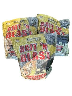 Atractivo concentrado Hunters Specialties Bait N Blast Depredador y cerdos salvajes X3 Foto 1 de 4