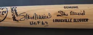 34" STAN MUSIAL Signed Louisville Slugger Bat-ST. LOUIS CARDINALS-HOF-JSA - Picture 1 of 12