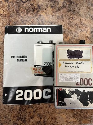 Flash Power Pack Norman 200C 1124L - Imagem 1 de 4