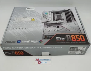 ASUS ROG STRIX B850-A GAMING WIFI AMD AM5 B850 ATX motherboard 14+2+2 power stag - Afbeelding 1 van 2