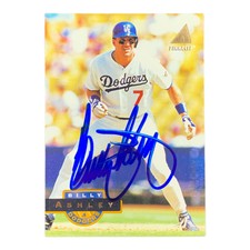 1994 Pinnacle #324 Billy Ashley Signed Autograph Los Angeles Dodgers Auto