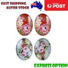 2pcs Photo Glass Cabochon 30x40mm Oriental Chinese Style Flatback Domed