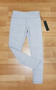 Neu mit Etikett $ 68 Kyodan Yoga-Leggings für Damen warm Fischgrätmuster weich hellgrau XS S M - Bild 1 von 6