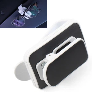 Universal Sun Visor Clip Holder Fit Reading Glasses Sunglasses Eyeglass Cards - Imagen 1 de 9