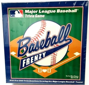 BASEBALL FRENZY Major League Baseball Trivia Game - Età 8-88 - NUOVO E SIGILLATO! - Foto 1 di 9