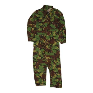 Uniforme de combate vintage de 1 pieza camuflado verde para hombre | Traje tanque militar del ejército de colección - Imagen 1 de 2