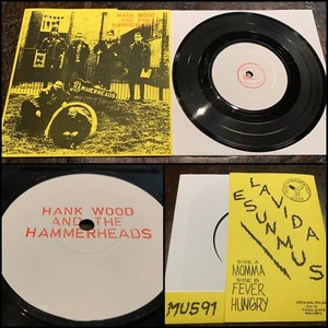 HANK WOOD And THE HAMMERHEADS 7” Vinyl-Cheena Crazy Spirit Dollhouse Murderer - Picture 1 of 10