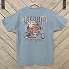 Laconia Motorcycle Shirt Large 2005 Rally And Races Double Sided Bike Week