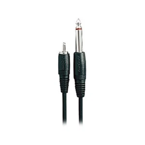 RadioShack -  6-Foot Shielded Audio Cable - RCA Male to 6.3 Mono Male - Picture 1 of 1