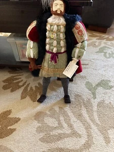 Original Brenda Price Puppe Henry VIII Handarbeit England 18 Zoll groß - Bild 1 von 4
