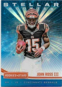 2017 PANINI ROOKIES & STARS STELLAR ROOKIES INSERT #10 JOHN ROSS III - Picture 1 of 1