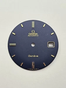 Omega Geneve Dial - Dark Blue - 29,5mm - Parts - Bild 1 von 5