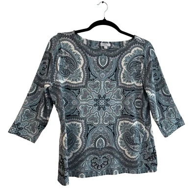 Top de mujer Charter Club XXL suéter de cachemira manga 3/4 elástico tejido de viaje Foto 1 de 4