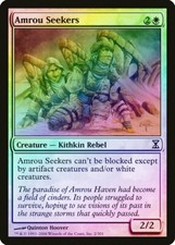 Amrou Seekers FOIL Time Spiral NM White Common MAGIC GATHERING CARD ABUGames