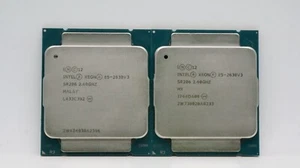 Par de CPU Intel Xeon E5-2630 v3 2,4 GHz 20 MB/8GT/s SR206 Socket LGA2011-3 - Imagen 1 de 1