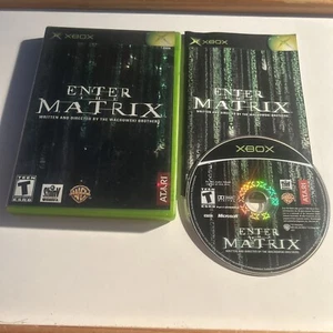 Enter the Matrix (Microsoft Xbox, 2003) Completo CIB - Foto 1 di 5