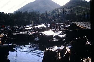 scenic view of hong kong 1973 Original 35mm SLIDE Gx5